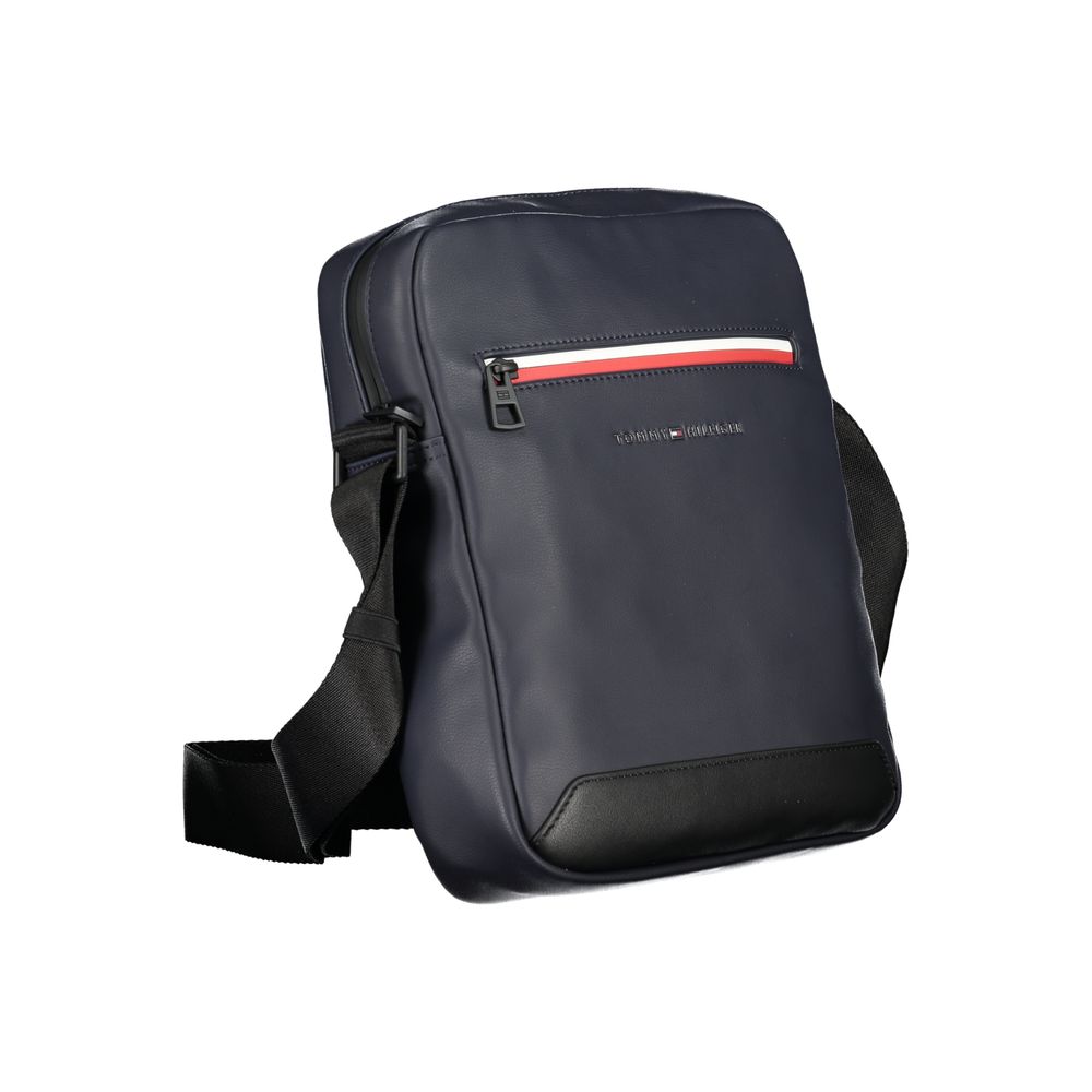 Tommy Hilfiger blå polyethylen skuldertaske