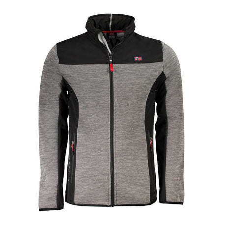 Norway 1963 Gray Polyester Men Jacket - Hilstor