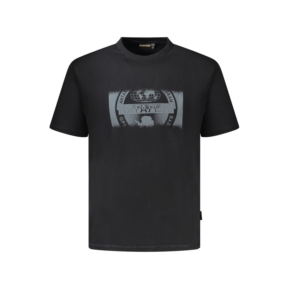 Napapijri sort bomuld herre T-shirt