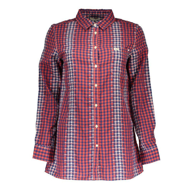 Lee Red Other Fibres Men Shirt - Hilstor