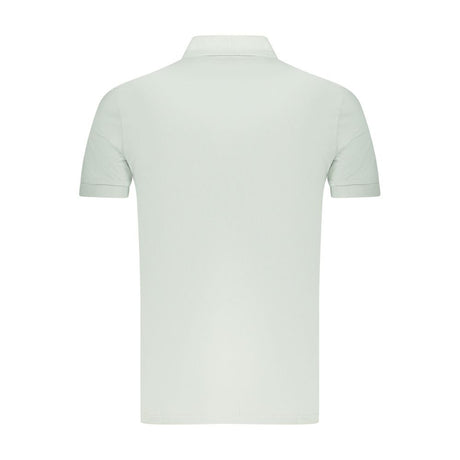 Hugo Boss Green Cotton Men Polo Shirt