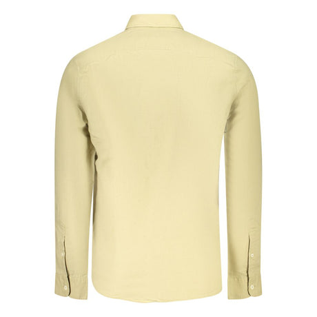 Timberland Beige Cotton Men Shirt