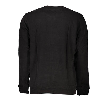 Tommy Hilfiger Black Cotton Men Sweater - Hilstor