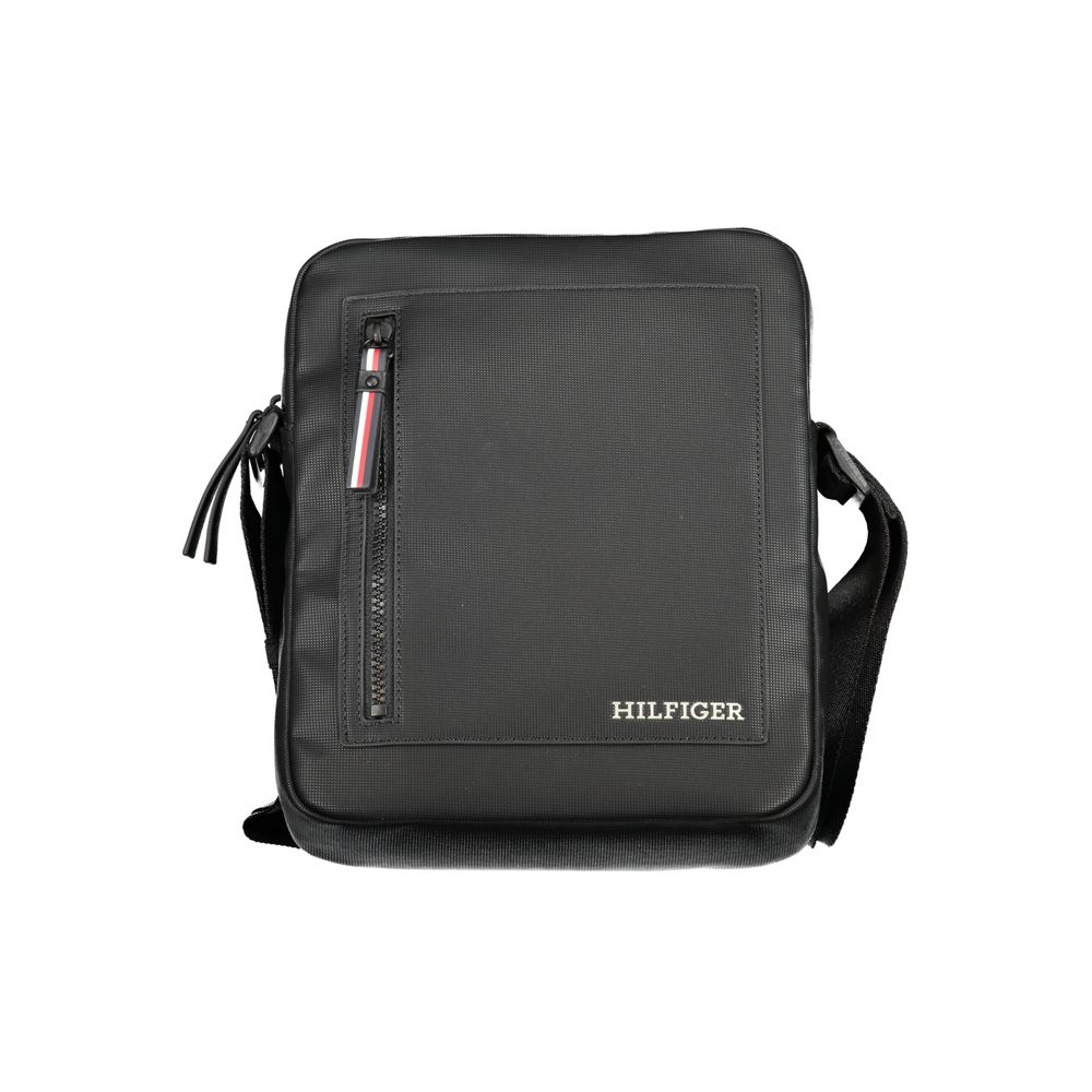Tommy Hilfiger sort polyethylen skuldertaske