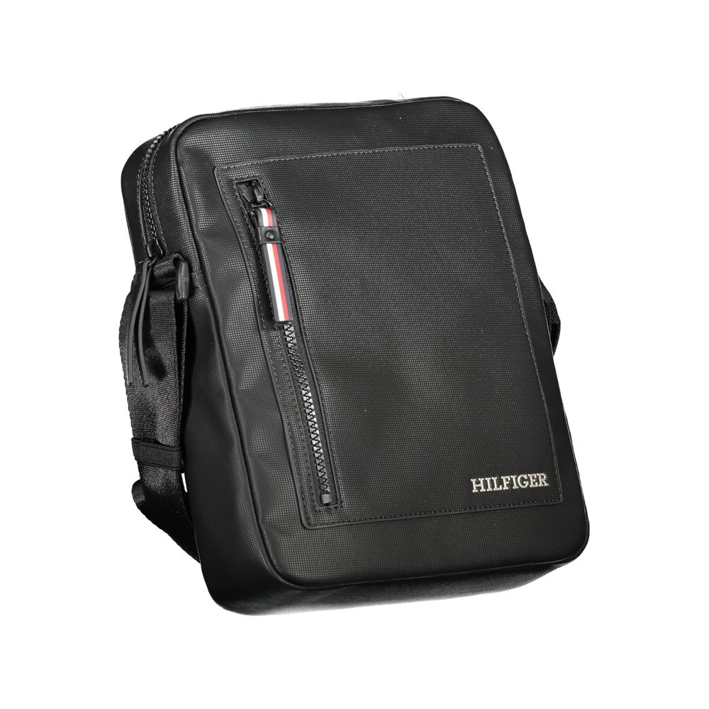 Tommy Hilfiger sort polyethylen skuldertaske