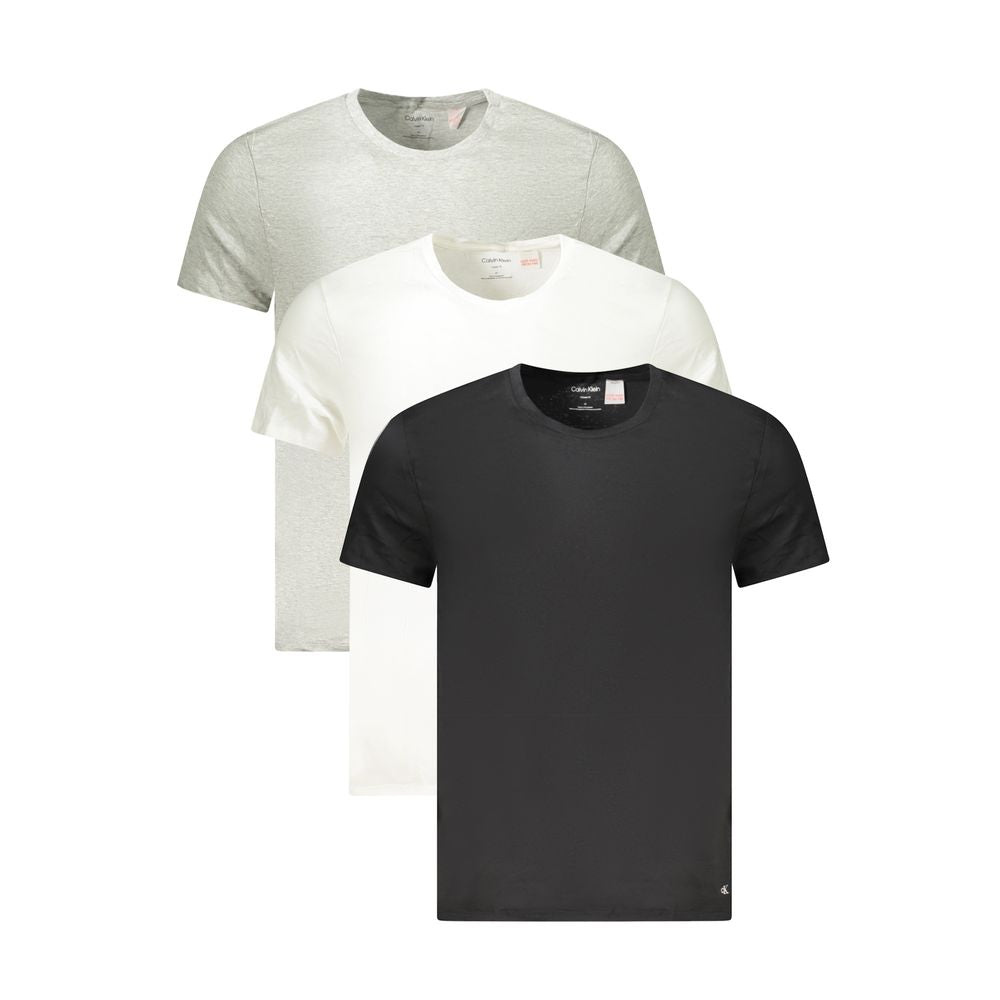 Calvin Klein Grå Bomuld Herre T-shirt