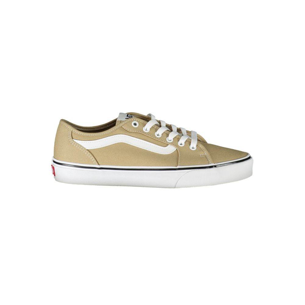 Vans Beige Polyester Sneaker - Hilstor