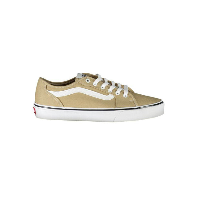 Vans Beige Polyester Sneaker - Hilstor