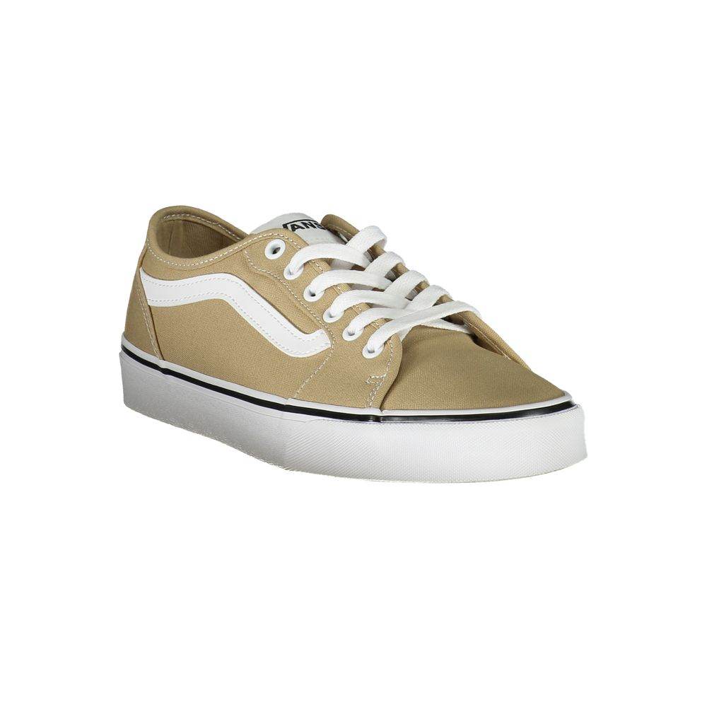 Vans Beige Polyester Sneaker - Hilstor