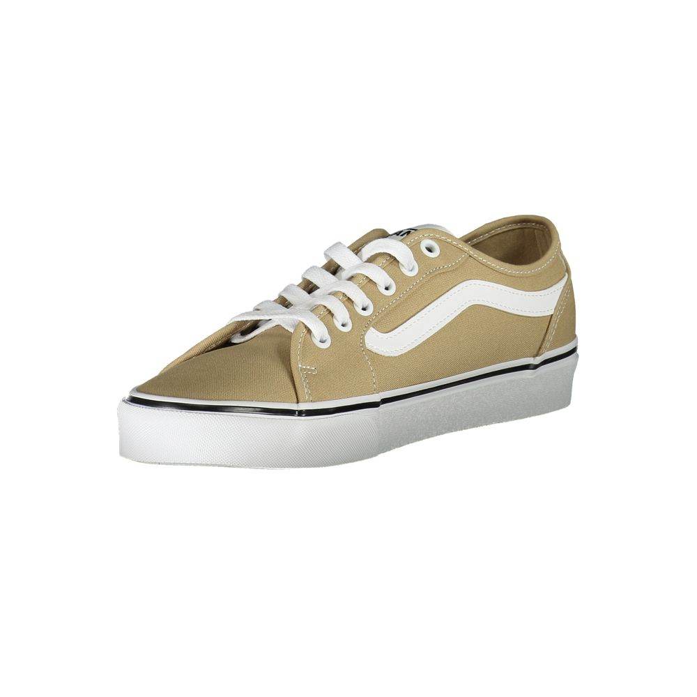 Vans Beige Polyester Sneaker - Hilstor