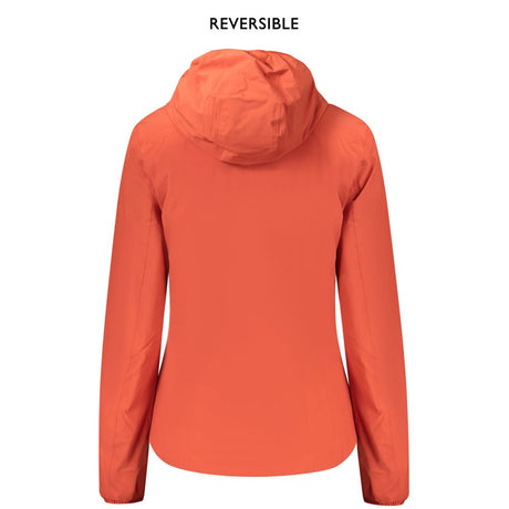K-WAY Rød Nylon Damejakke