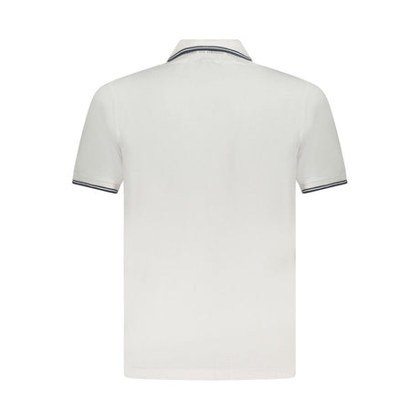 U.S. Grand Polo White Cotton Men Polo Shirt