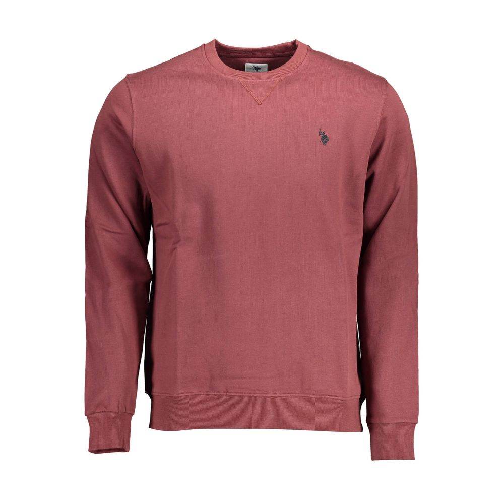 U.S. POLO ASSN. Purple Cotton Men Sweater - Hilstor