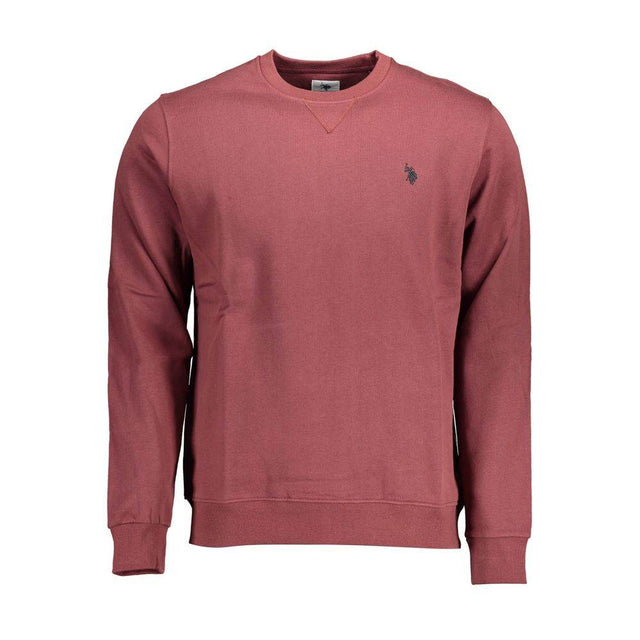 U.S. POLO ASSN. Purple Cotton Men Sweater - Hilstor