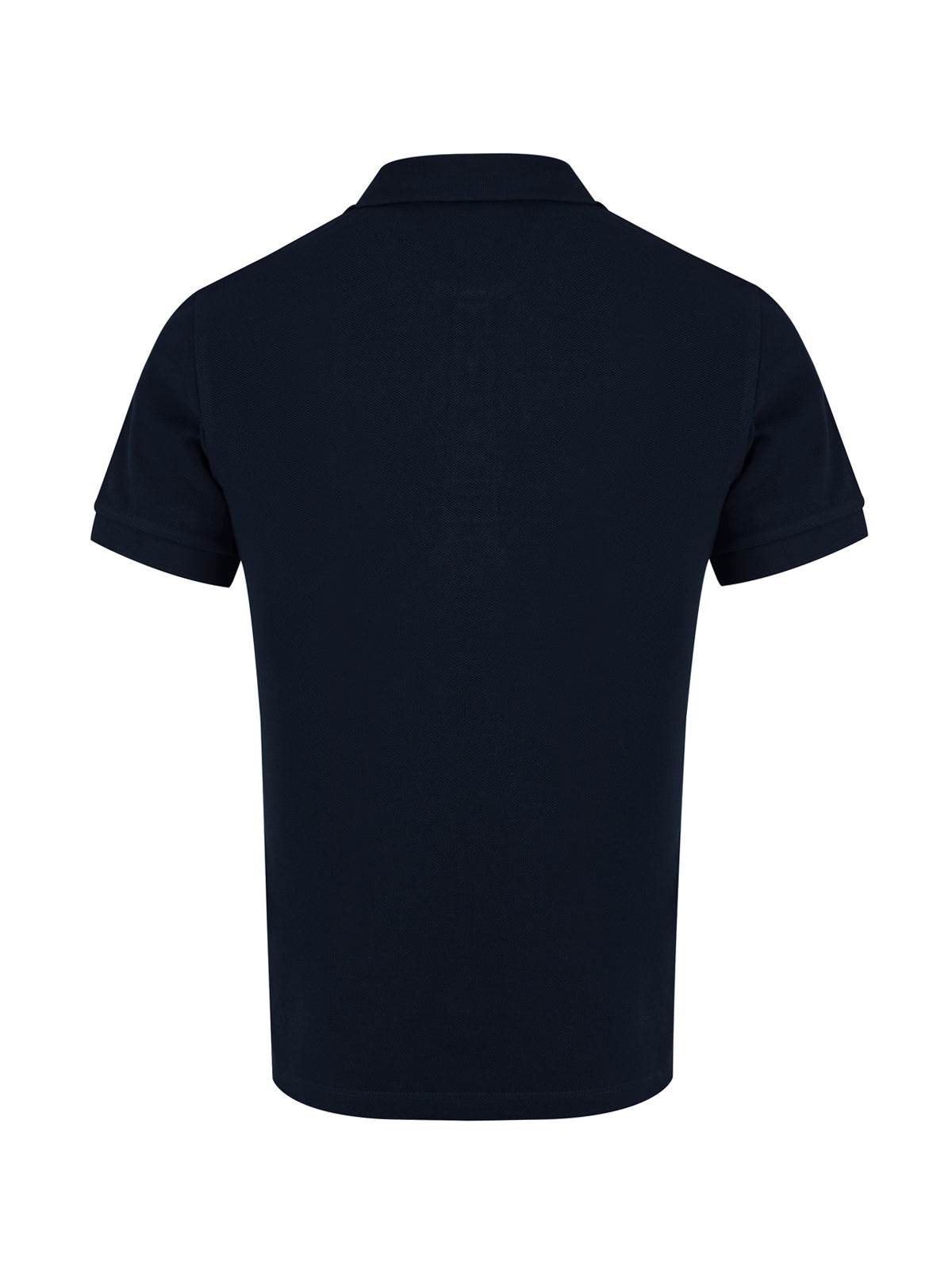 Burberry Navy Blue Cotton Collared Polo Shirt - Hilstor