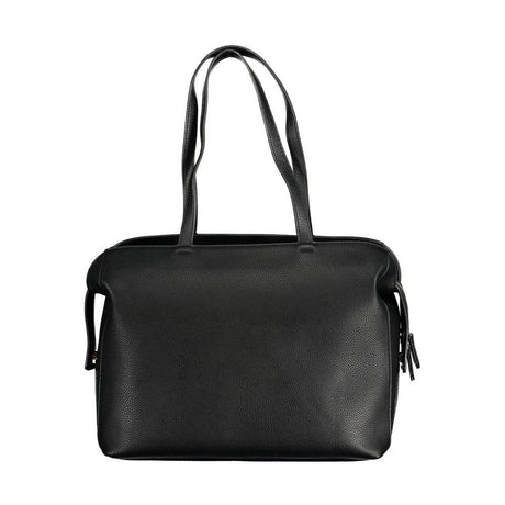Mario Valentino Black Polyethylene Handbag - Hilstor