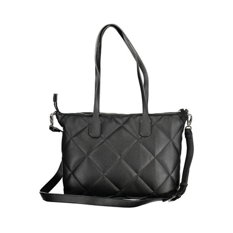 Mario Valentino Black Polyethylene Handbag - Hilstor