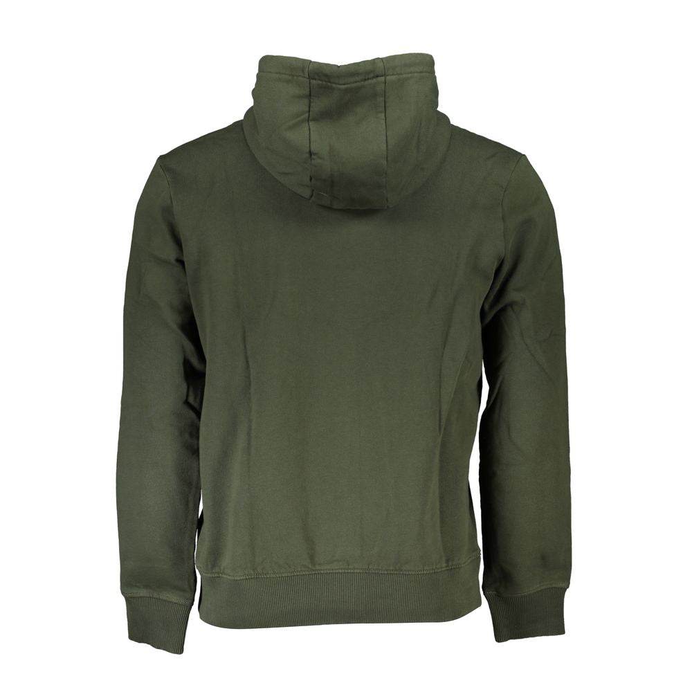 Napapijri Green Cotton Men Sweater - Hilstor
