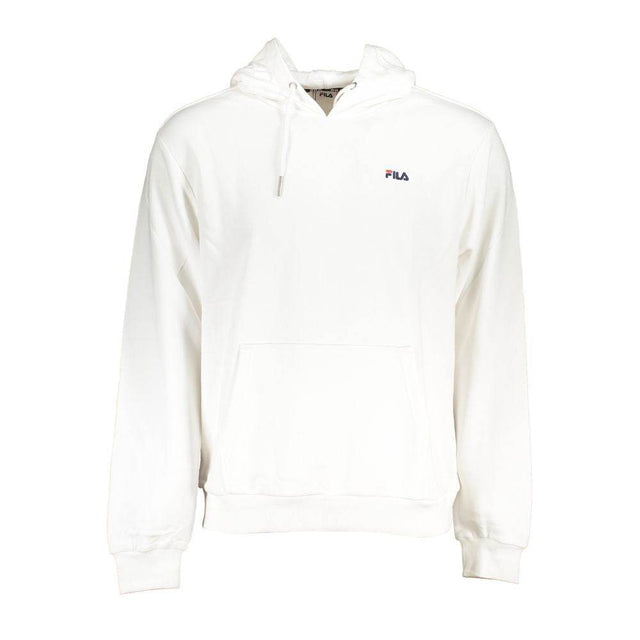 Fila White Cotton Men Sweater - Hilstor