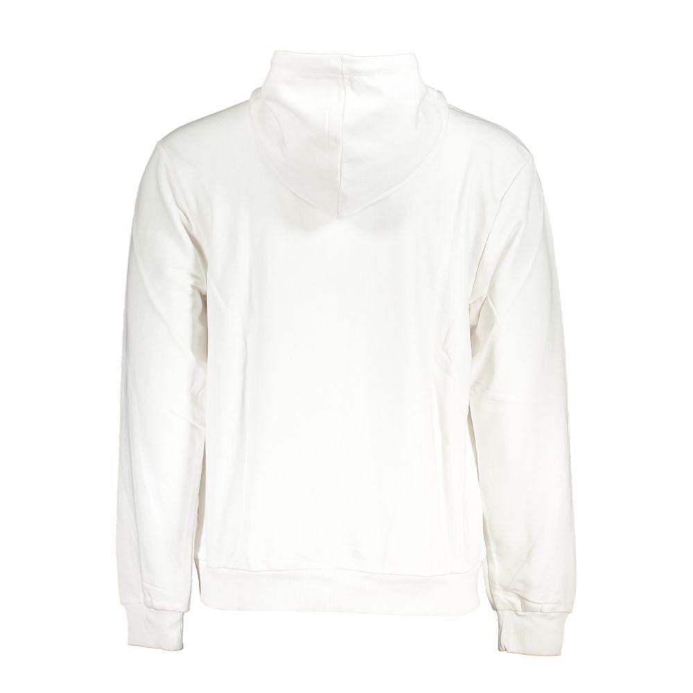 Fila White Cotton Men Sweater - Hilstor