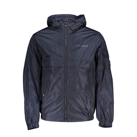 Tommy Hilfiger Blue Nylon Men's Jacket - Hilstor