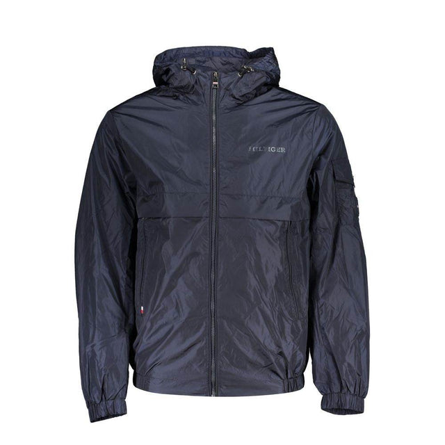 Tommy Hilfiger Blue Nylon Men's Jacket - Hilstor