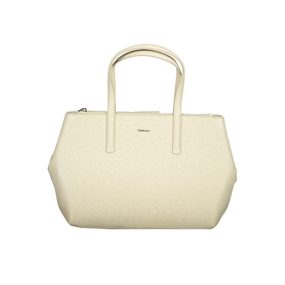 Calvin Klein Beige polyester håndtaske