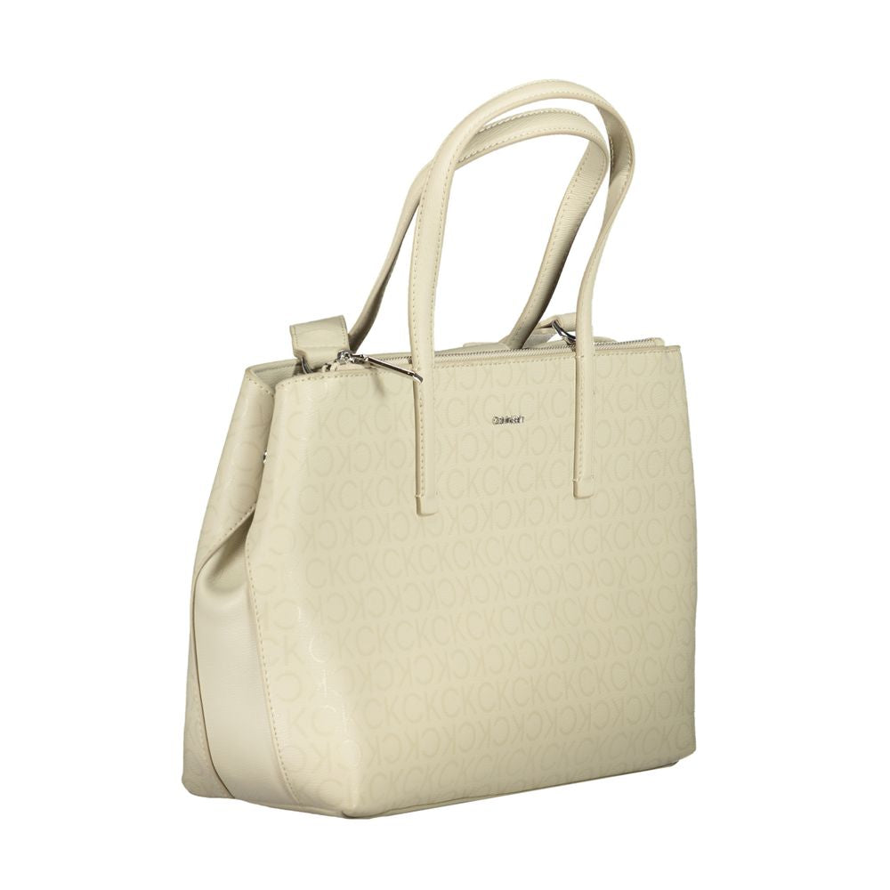 Calvin Klein Beige polyester håndtaske