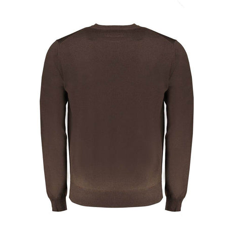 Harmont & Blaine Brown Wool Sweater - Hilstor