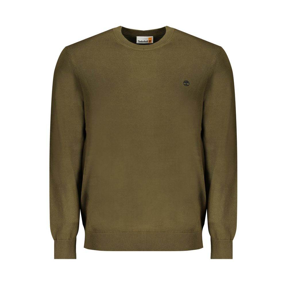 Timberland Green Cotton Sweater - Hilstor
