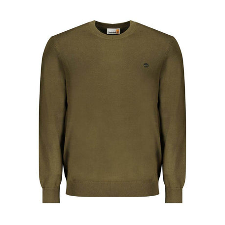 Timberland Green Cotton Sweater - Hilstor