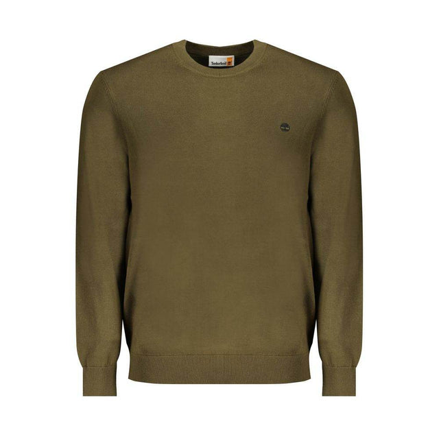 Timberland Green Cotton Sweater - Hilstor