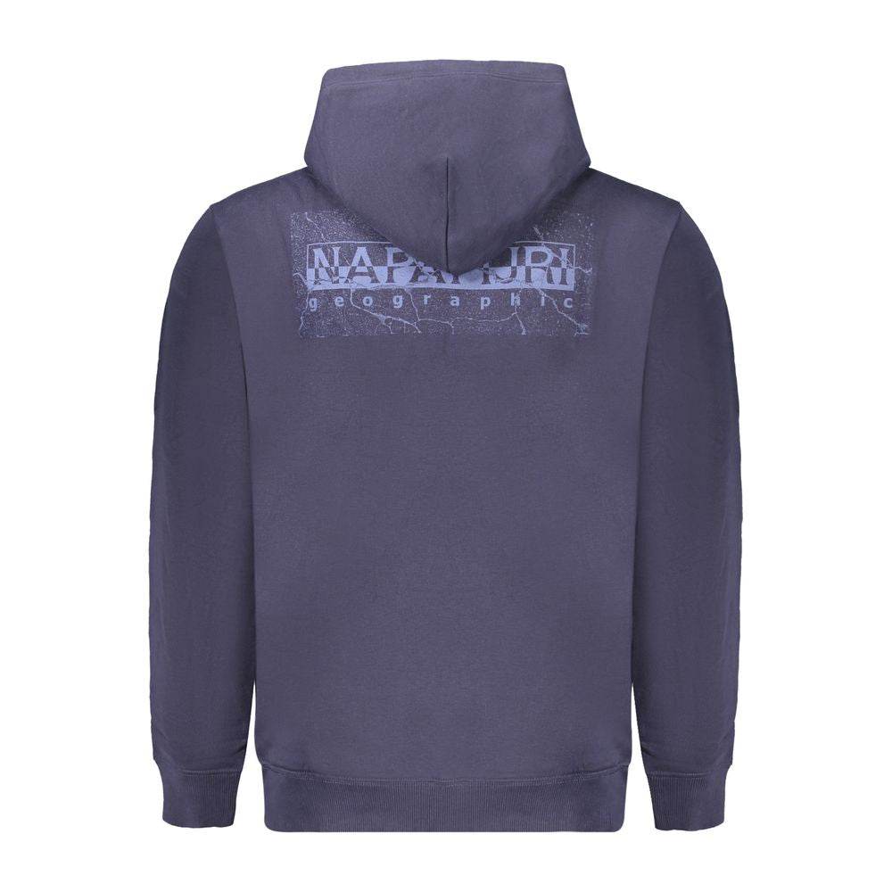 Napapijri Blue Cotton Men Sweater - Hilstor