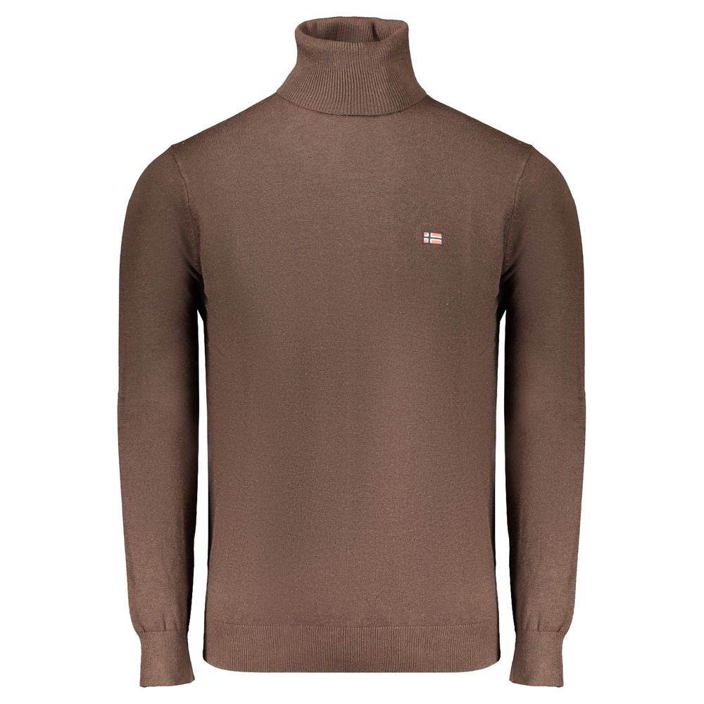 Norway 1963 Brown Polyester Sweater - Hilstor