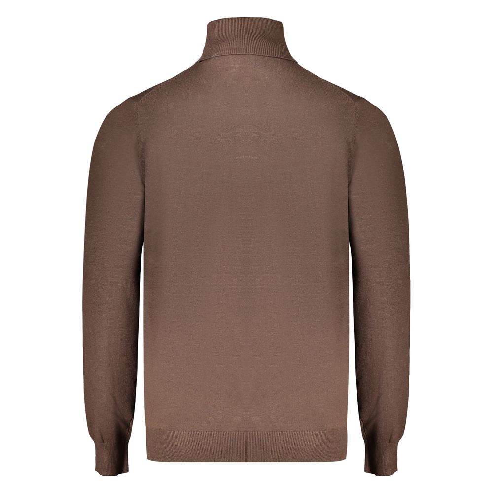 Norway 1963 Brown Polyester Sweater - Hilstor