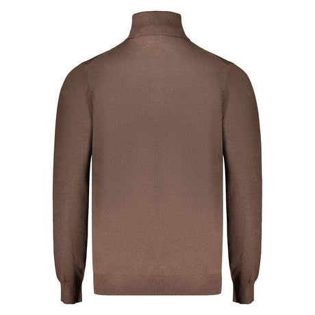 Norway 1963 Brown Polyester Sweater - Hilstor