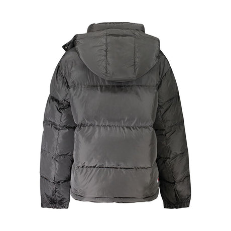 Tommy Hilfiger sort polyesterjakke til kvinder