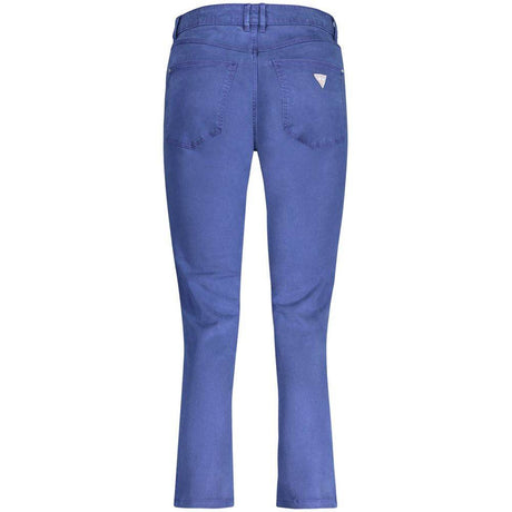 Guess Jeans Blue Cotton Women's Skinny Jean - Hilstor
