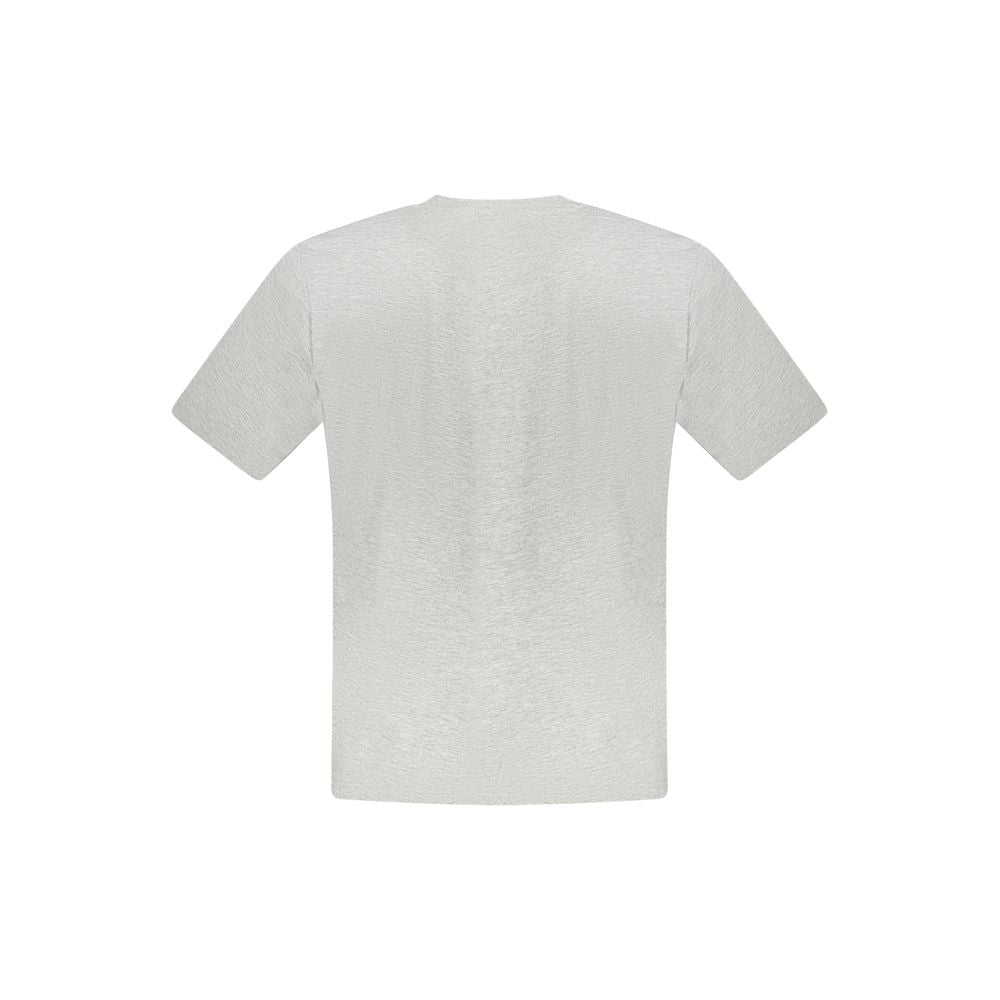 North Sails Grå T-shirt til mænd i bomuld