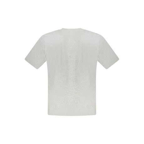 North Sails Grå T-shirt til mænd i bomuld
