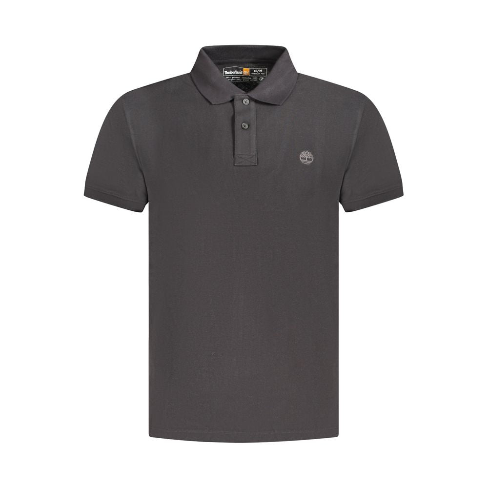 Timberland sort bomuld poloshirt til mænd