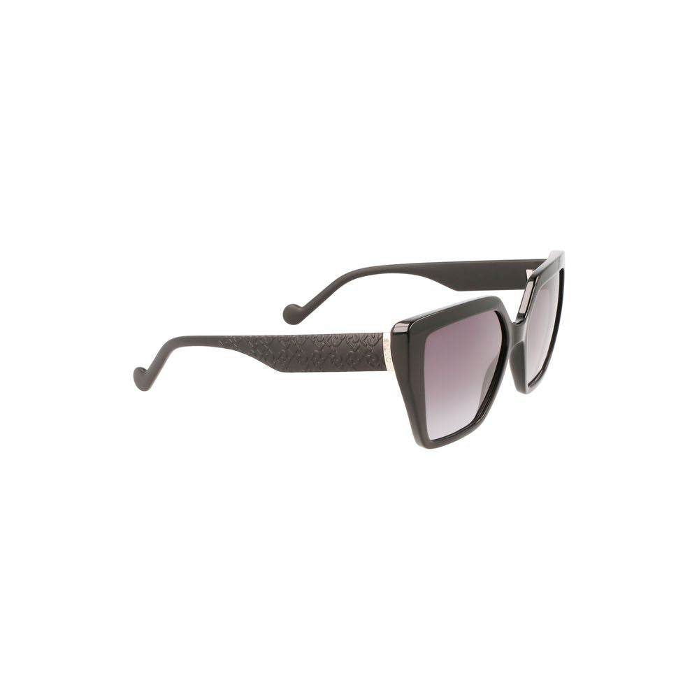 Liu Jo Black Bio Injected Women Sunglasses - Hilstor