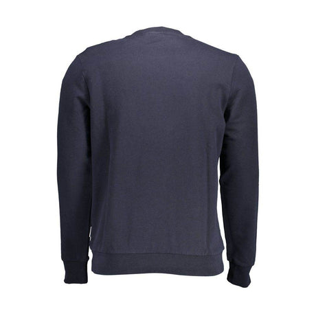 Napapijri Blue Cotton Men Sweater - Hilstor