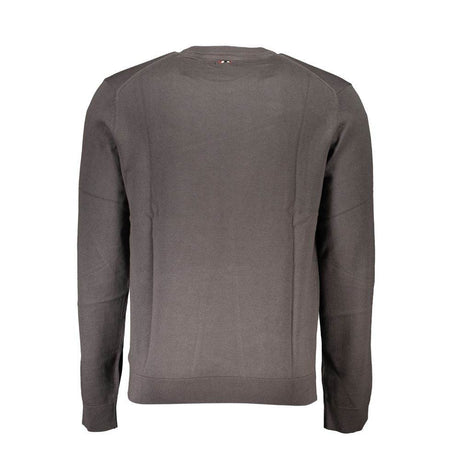Napapijri Gray Cotton Men Sweater - Hilstor