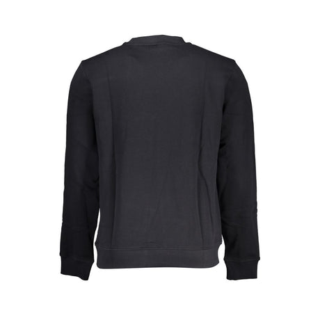 Napapijri elegant sort langærmet sweatshirt med rund hals