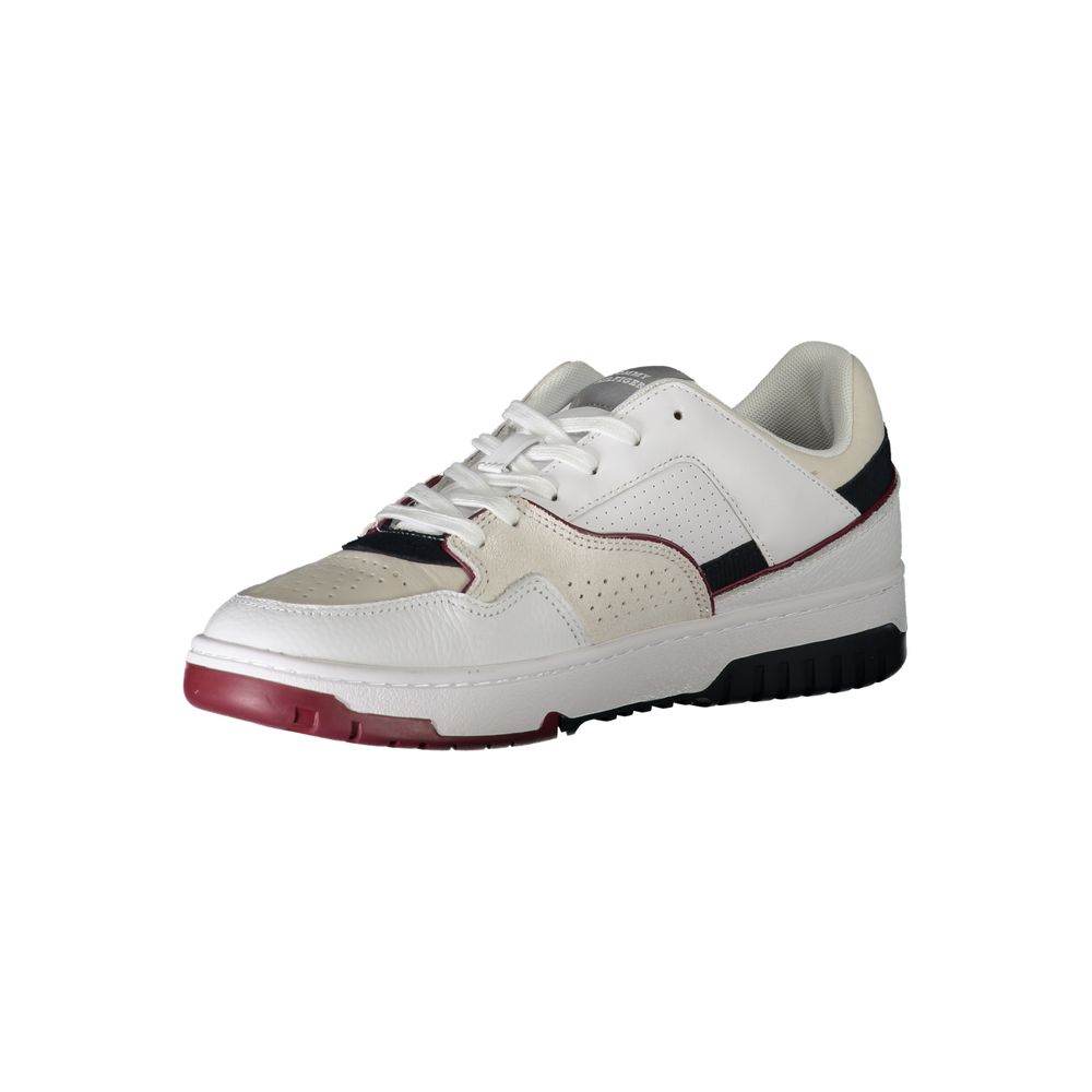 Tommy Hilfiger White Polyethylene Men Sneaker - Hilstor