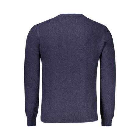 North Sails Blue Wool Men Sweater - Hilstor