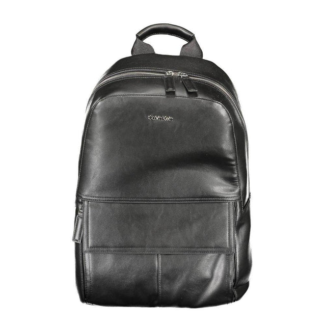 Calvin Klein Black Polyester Men Backpack - Hilstor