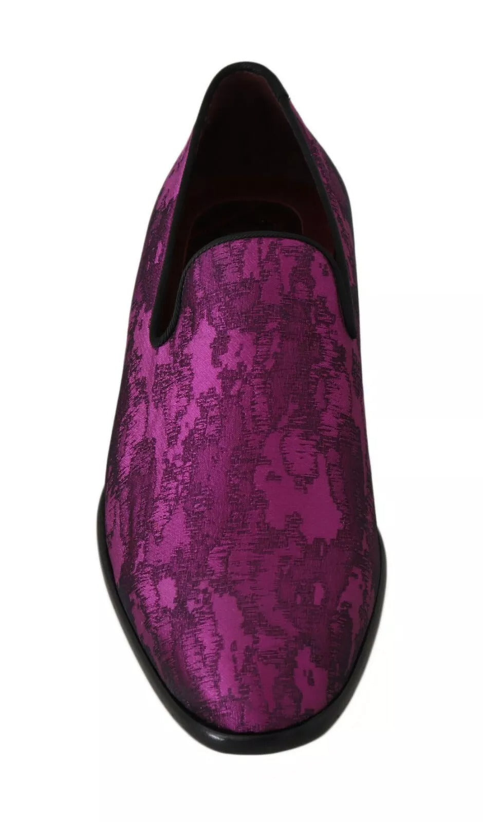 Dolce & Gabbana Elegant Silke-Wool Blend Loafers i lilla