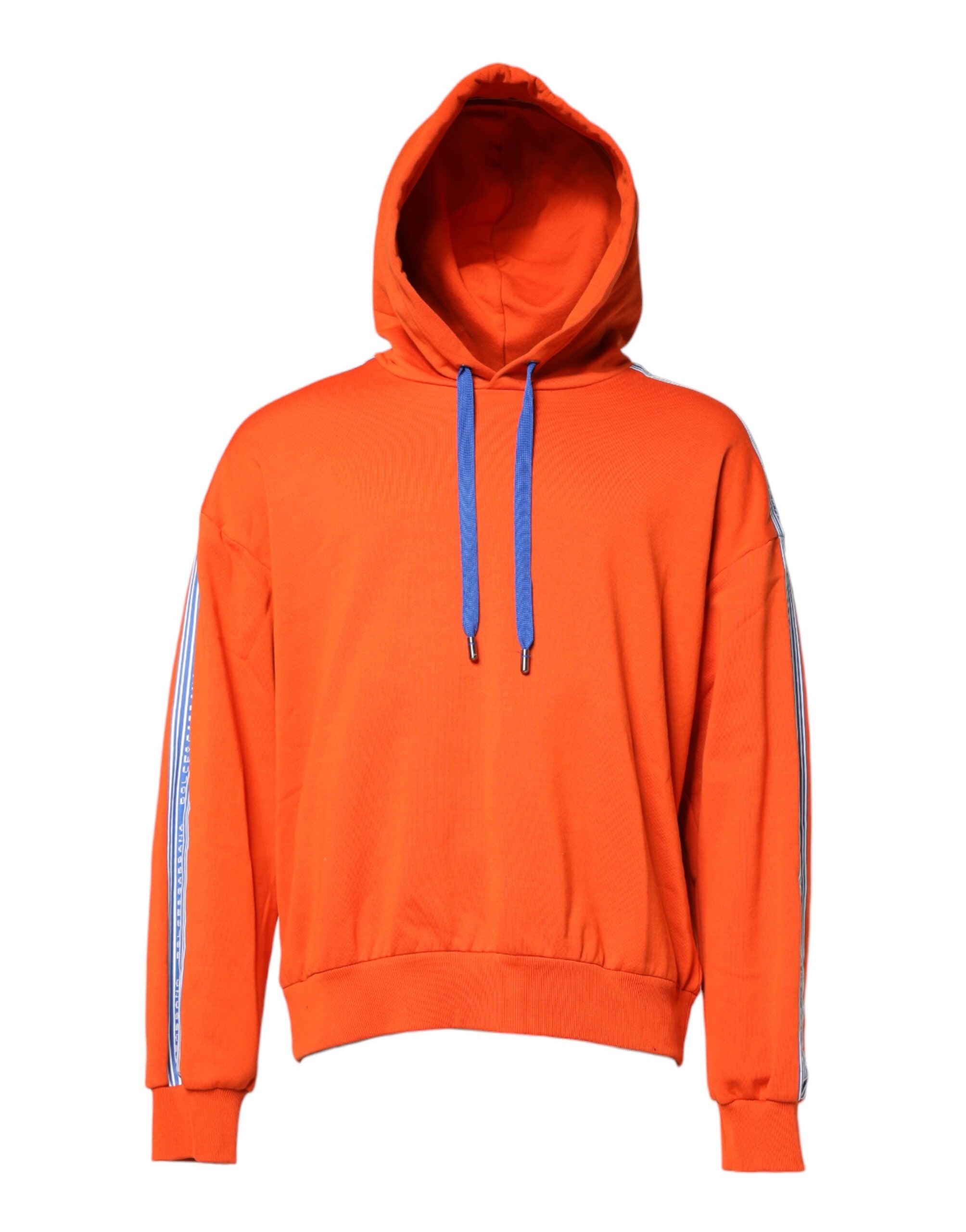 Dolce &amp; Gabbana Orange Bomuld Hættetrøje Herre